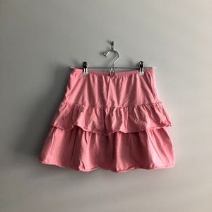Pink Ruffle Skirt